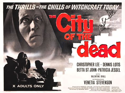 City of the Dead -  Film Noir and Chilling Supernatural Horror!