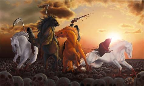 The Four Horsemen of the Apocalypse! A Tale of Passionate Love and Devastating War